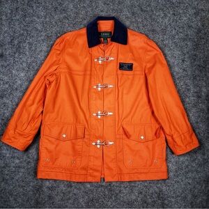Lauren Ralph Lauren Orange Trench Coat